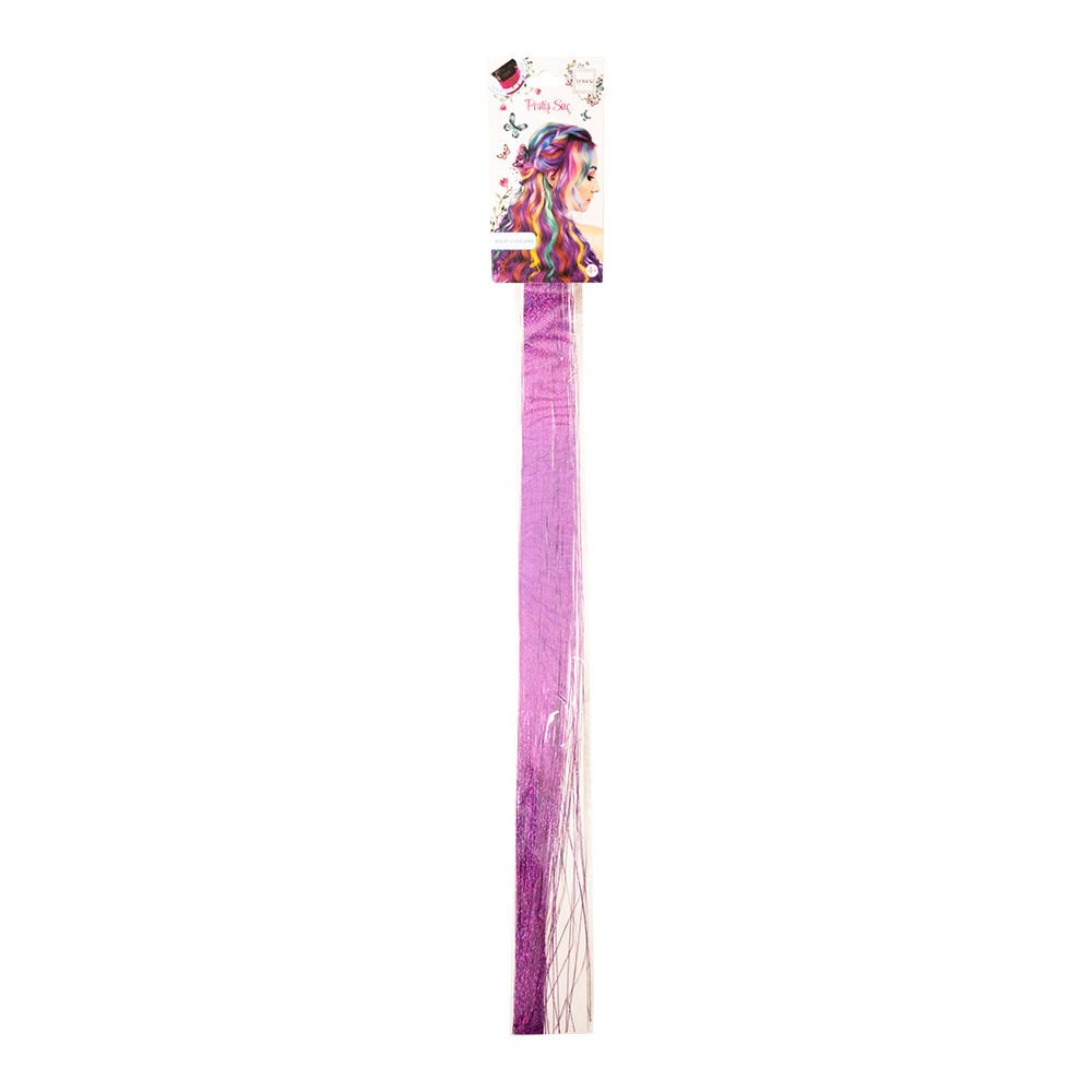 60 cm Renkli Saç Tokası - Mor
