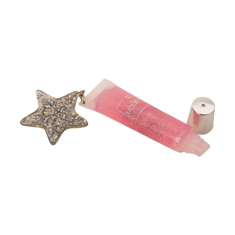 STRAWBERRY FLAVORED LILAC LIPSTICK