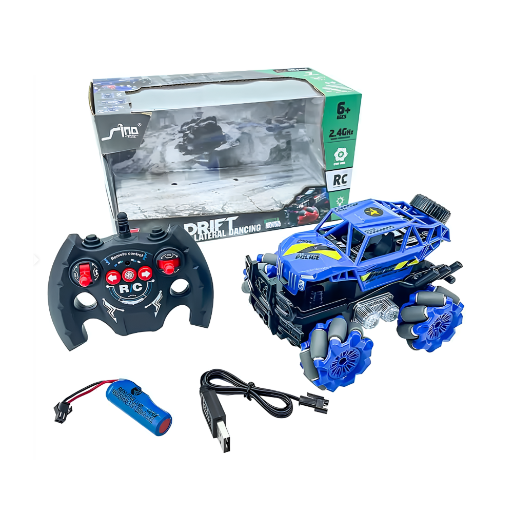 1:36 Remote Control Drift Car - Blue