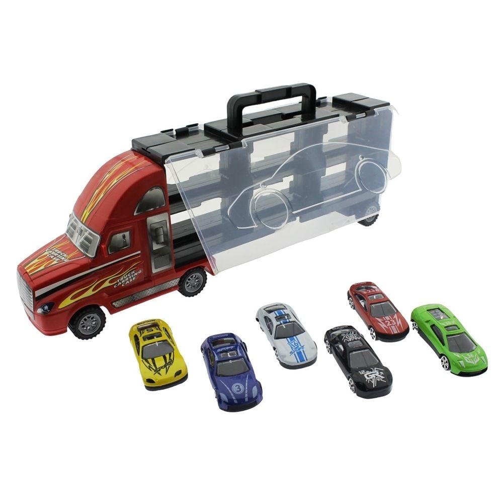 Taşınabilir Die-Cast Metal Araçlı Kamyon