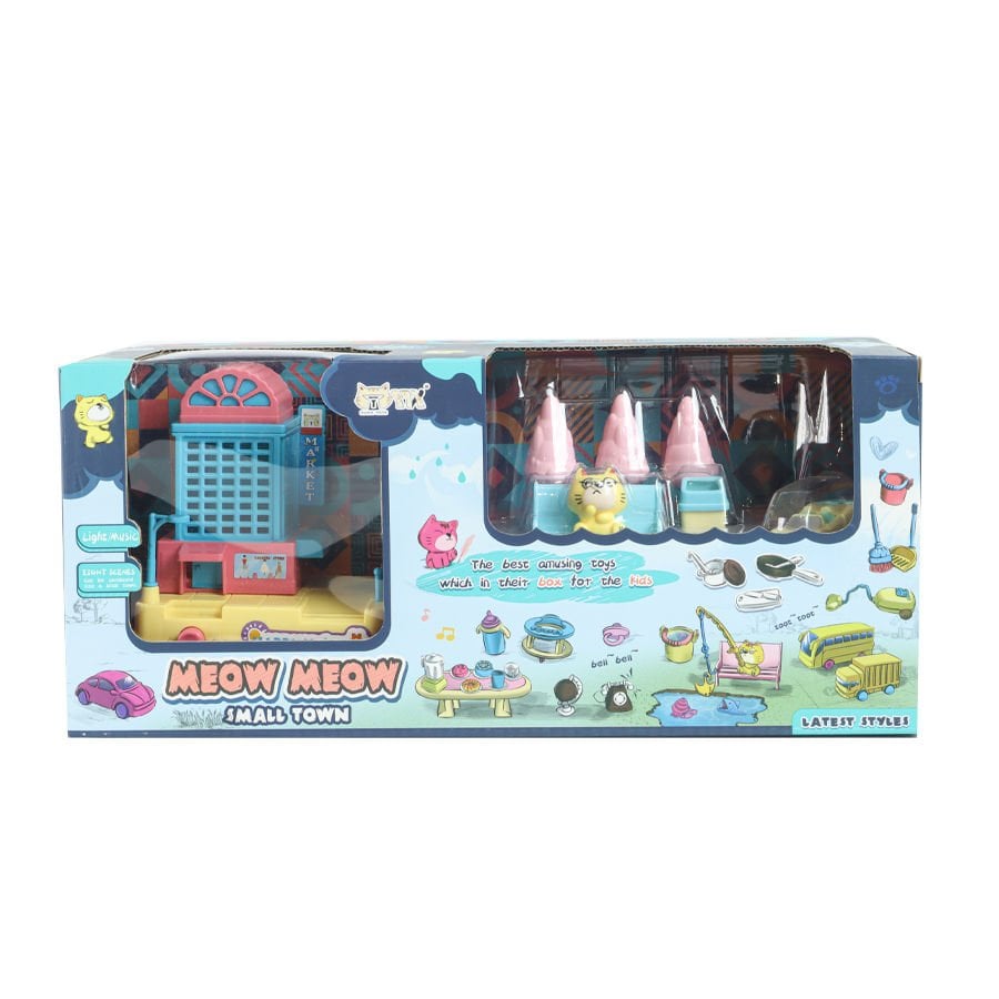 CITY SET WITH SOUND AND LIGHT HY-098D