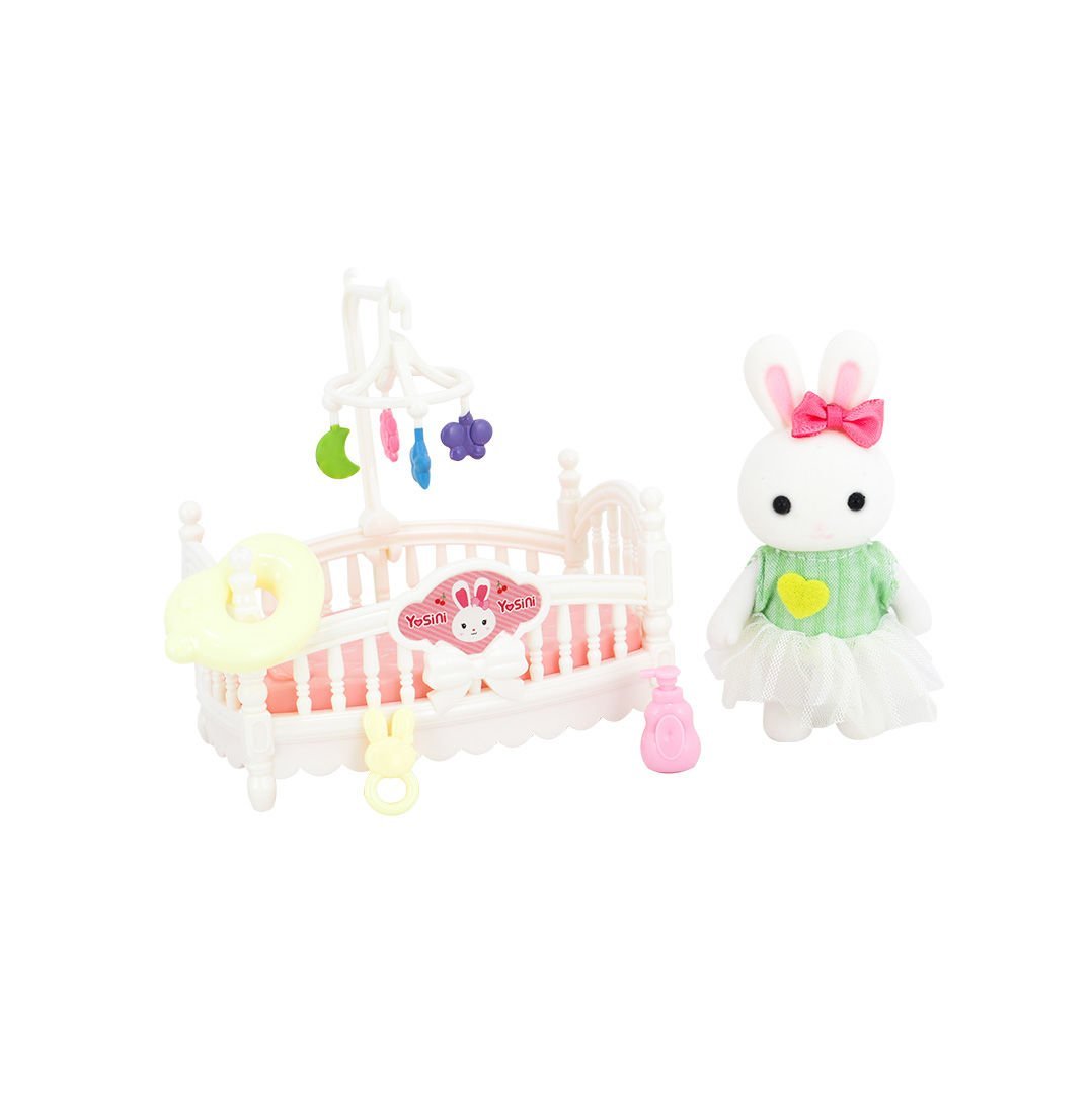 MR. DREAMY MINI RABBIT - BABY ROOM SET WITH ACCESSORIES