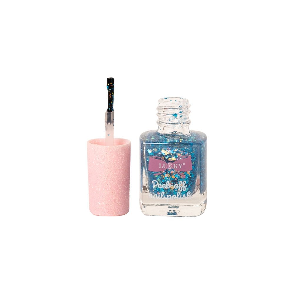 CONFETTI SERIES GLITTER, TURQUOISE PEARL NAIL POLISH 5 ML