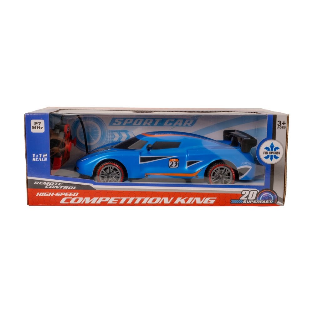 1:12 REMOTE CONTROL CAR BLUE