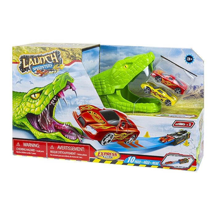 EXPRESS WHEELS - SNAKE LAUNCH SPEEDSTERS TRACK SET