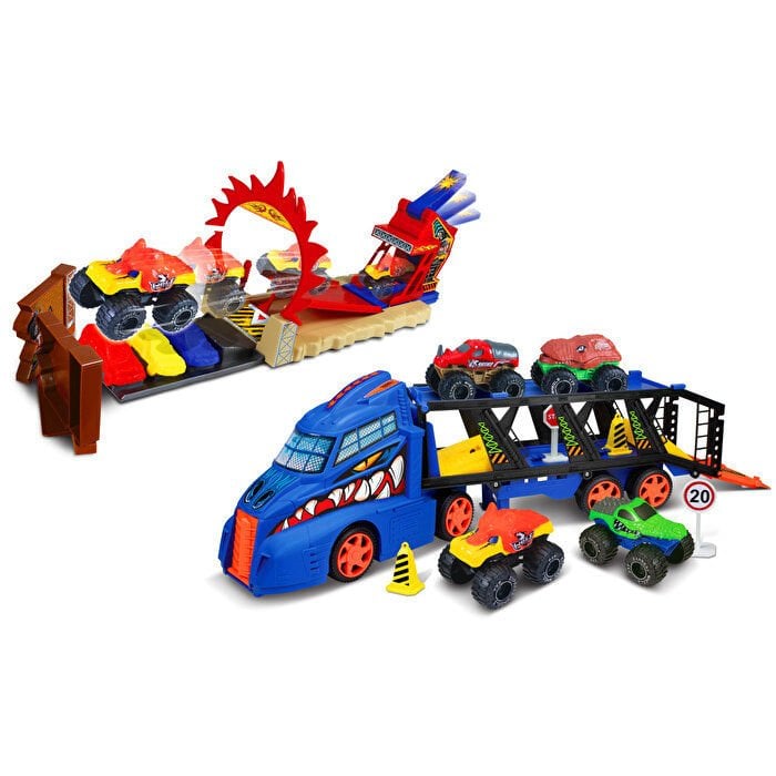 EXPRESS WHEELS - COMBO ANIMAL TRUCK & LAUNCHER PLA