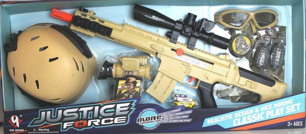 Justice Power Baretli Polis Ekipman Seti
