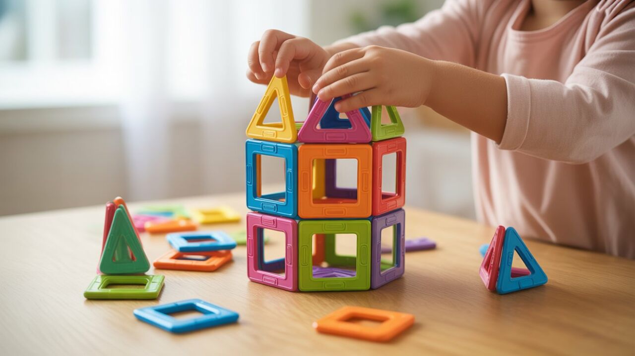 Günümüzün Yeni Oyuncak Trendi: Manyetik Bloklarla Eğlenerek Öğrenin!