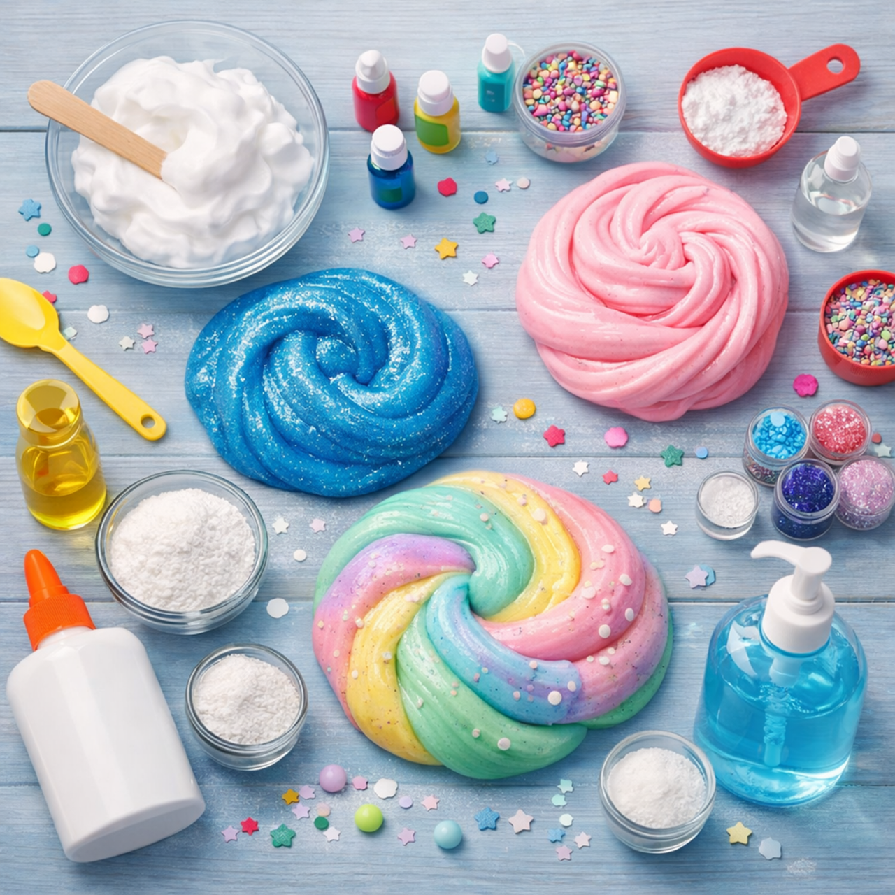 Slime Nasıl Yapılır? Evde Slime Yapımı