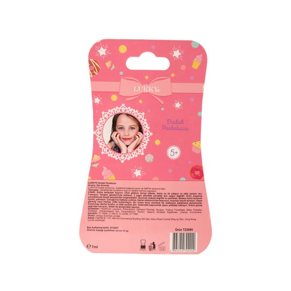 Lukky Nar Aromalı Dudak Parlatıcısı - Pembe