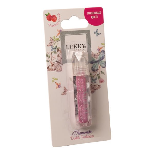 Frambuaz Aromalı Dudak Parlatıcısı - Pembe