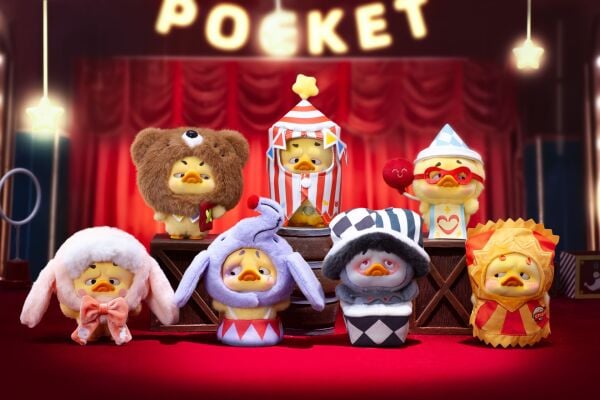 Upset Duck Çılgın Sirk Serisi Anahtarlık Sürpriz Paket