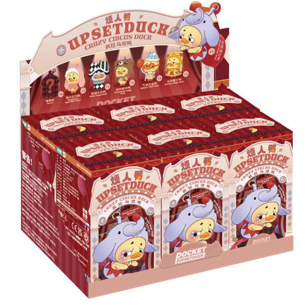 Upset Duck Çılgın Sirk Serisi Anahtarlık Sürpriz Paket