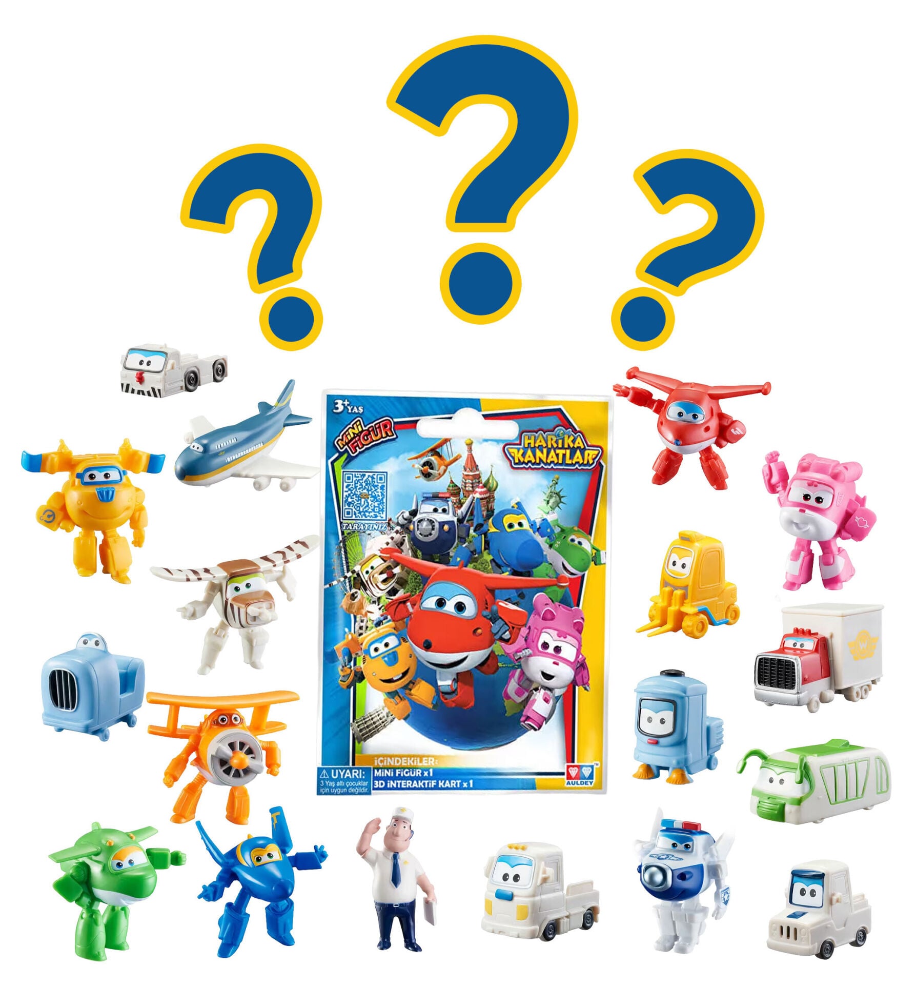 Kartlı Mini Figür Sürpriz Paket