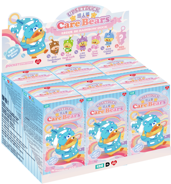 Upset Duck Care Bears Gökkuşağı Serisi Anahtarlık Sürpriz Paket
