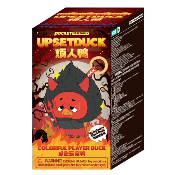 Upset Duck Renkli Oyuncular Serisi Anahtarlık Sürpriz Paket