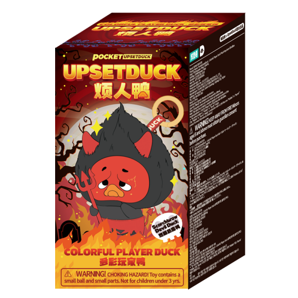 Upset Duck Renkli Oyuncular Serisi Anahtarlık Sürpriz Paket