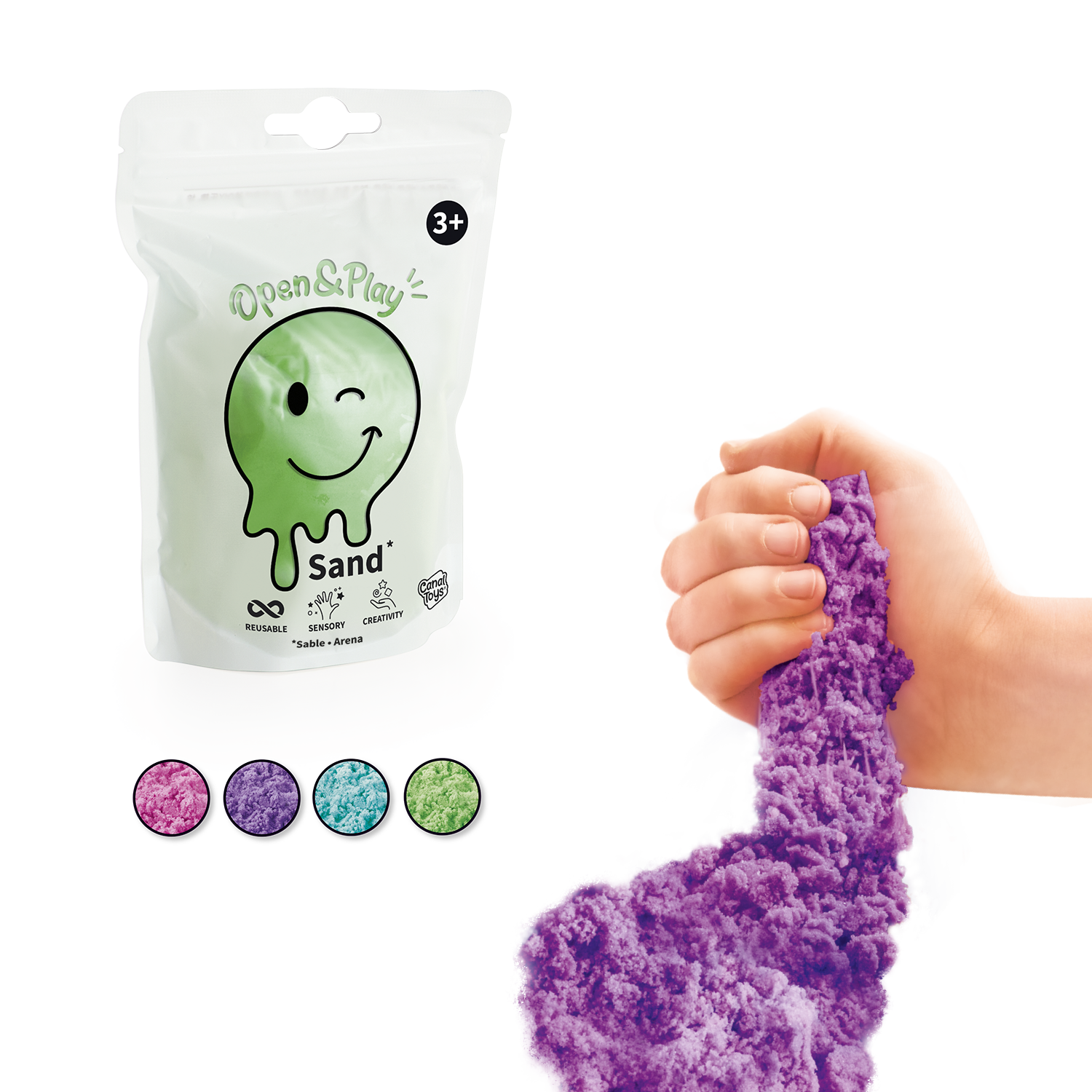 Aç ve Oyna Kinetik Kum Serisi