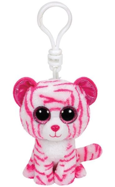 TY Beanie Boos Asia Beyaz Kaplan Anahtarlık 12 cm.