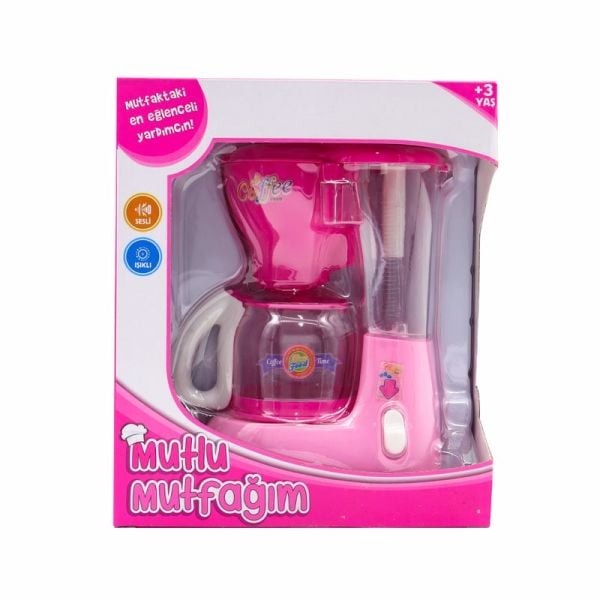 Mutlu Mutfağım Sesli ve Işıklı Pilli Kahve Makinesi