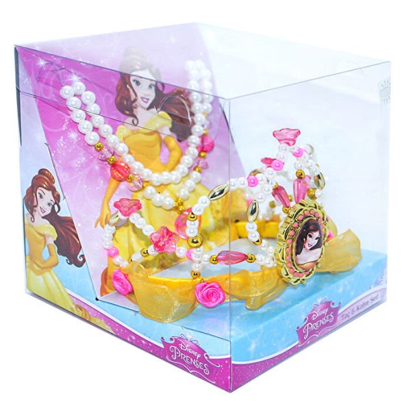 Belle Taç ve Kolye Seti