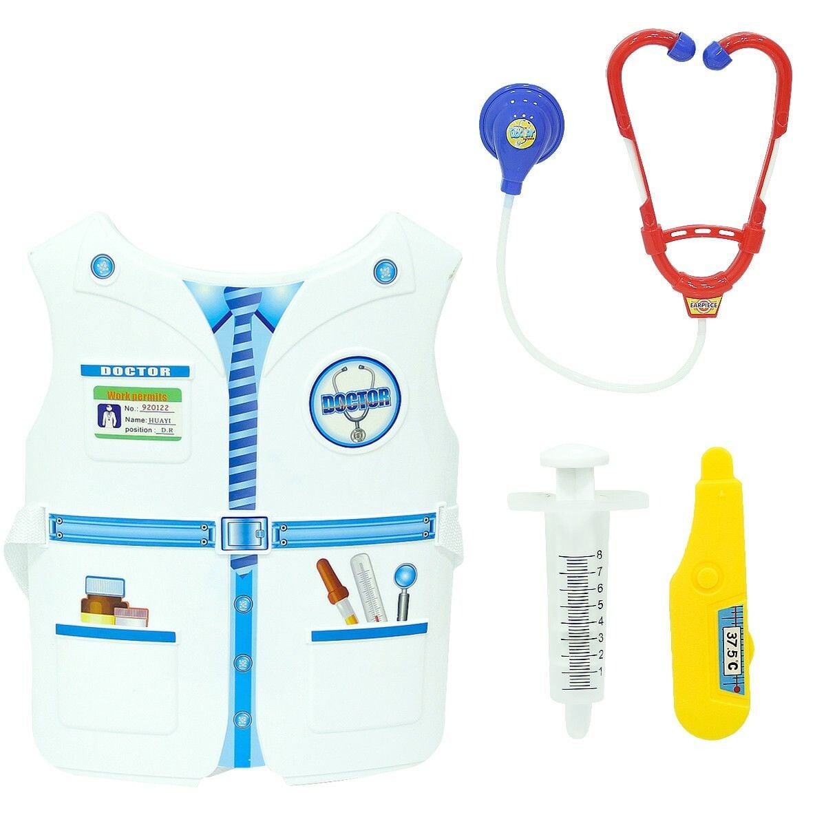 Kostümlü Erkek Doktor Seti