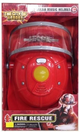 Sesli ve Işıklı İtfaiye Kaskı