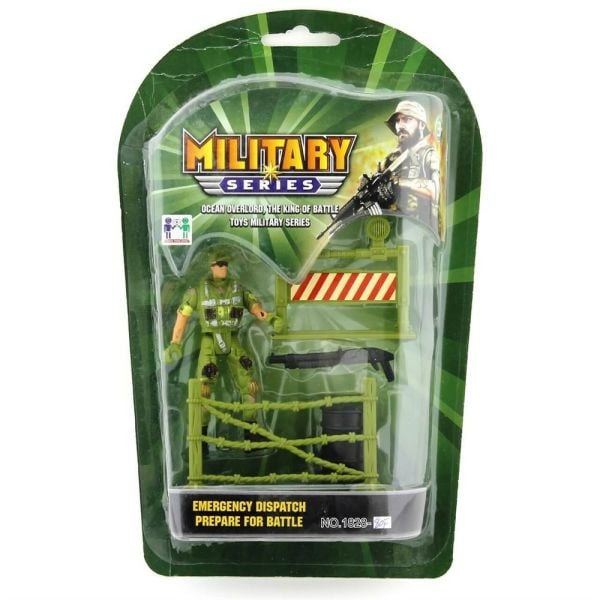 4 Parça Figürlü Asker Seti