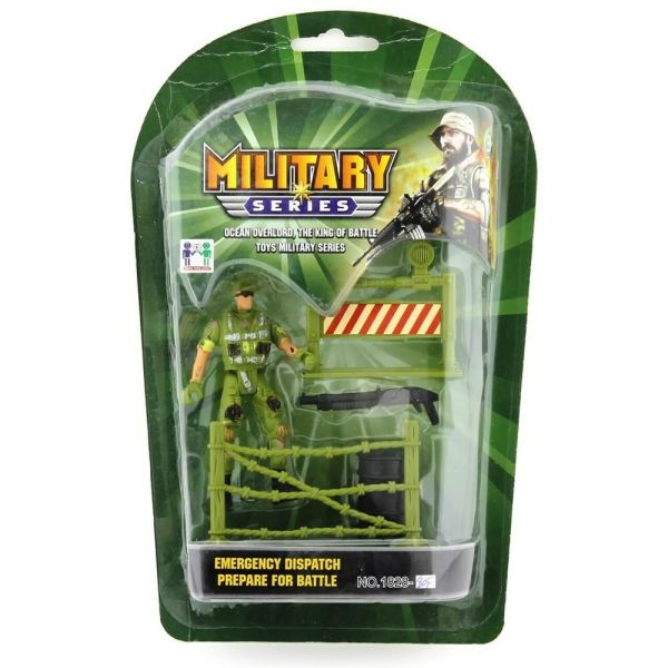 4 Parça Figürlü Asker Seti S2