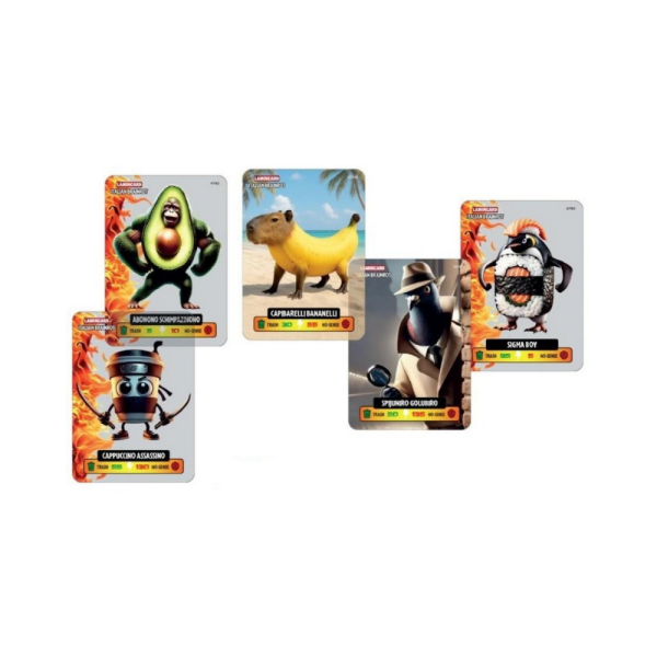 Lamincard Italian Brainrot Koleksiyon Kartları