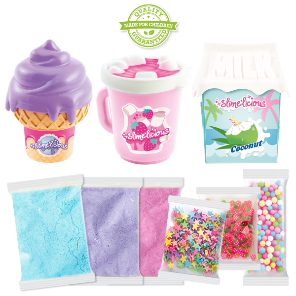 Slimelicious Slime Shaker Üçlü Paket