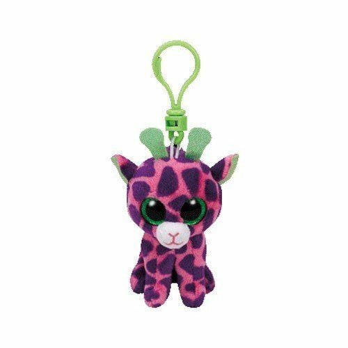 TY Beanie Boos Pembe Zürafa Gilbert Peluş Anahtarlık 12 cm.