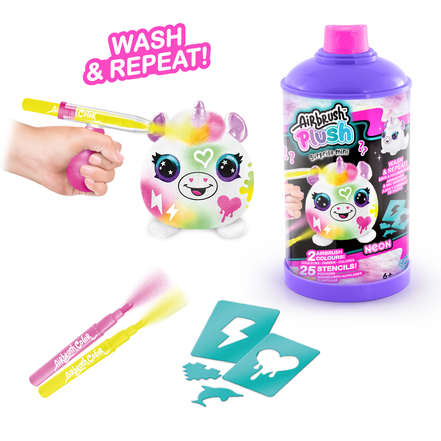 Sürpriz Mini Neon Peluş