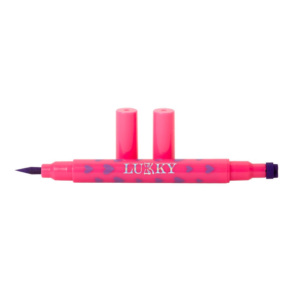 Lukky 2'si 1 Arada Kalp Baskısı ve Eyeliner