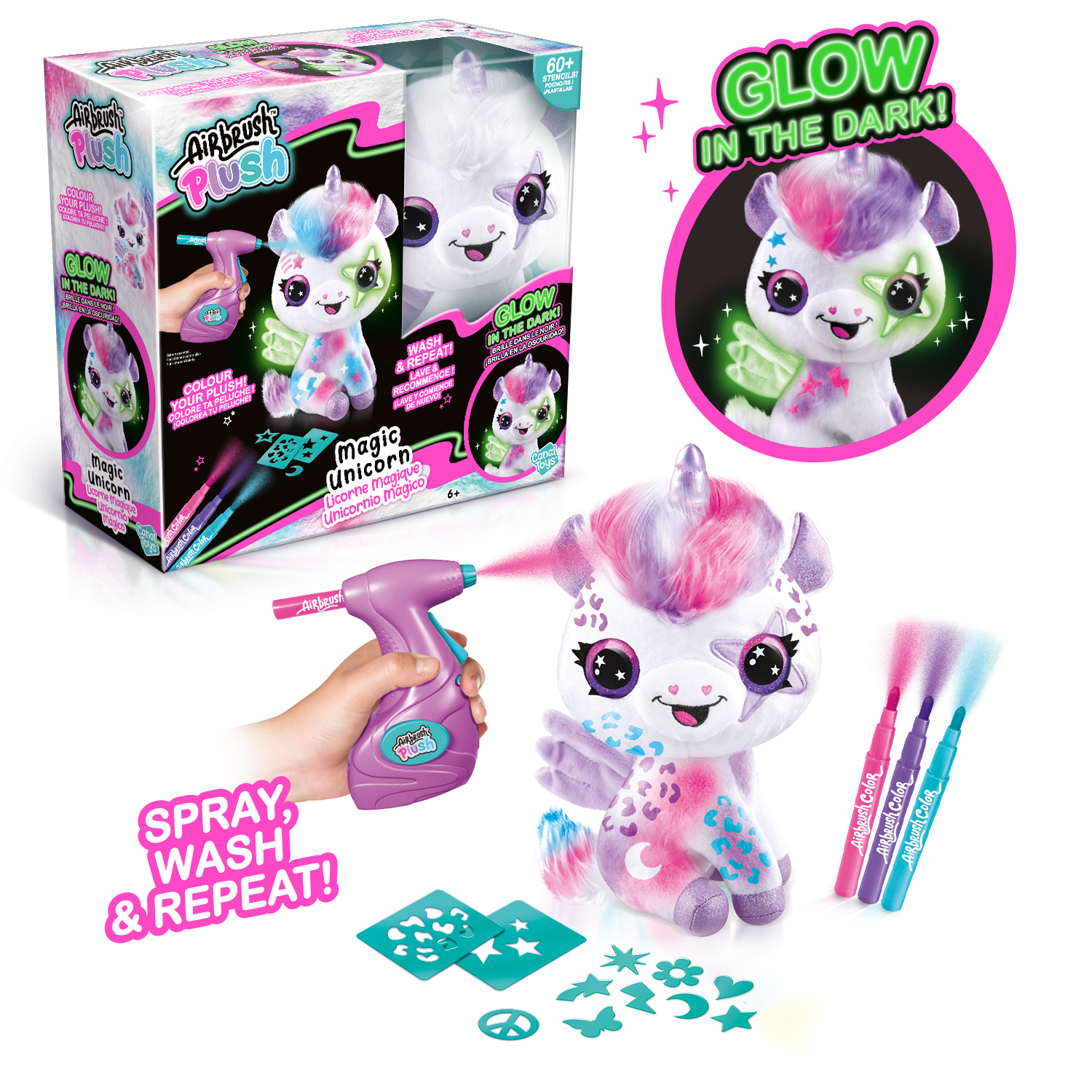 Karanlıkta Parlayan Unicorn