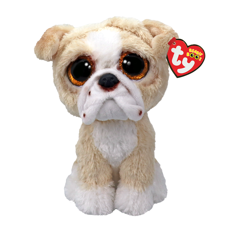 TY Beanie Boos Pooch Bulldog 15 cm.
