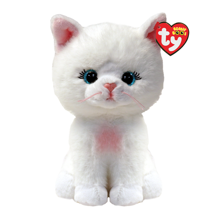 TY Beanie Boos Amelia Beyaz Kedi 15 cm.
