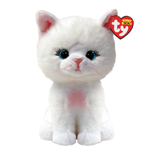 Amelia - Beyaz Kedi 15 cm.