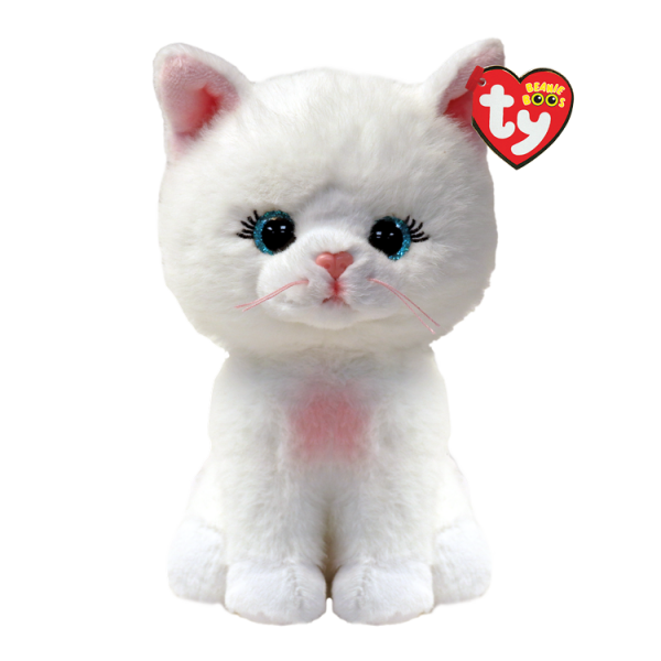TY Beanie Boos Amelia Beyaz Kedi 15 cm.