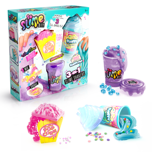 Slimelicious Slime Shaker Üçlü Slime Şişeleri