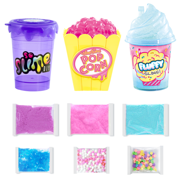 Slimelicious Slime Shaker Üçlü Slime Şişeleri