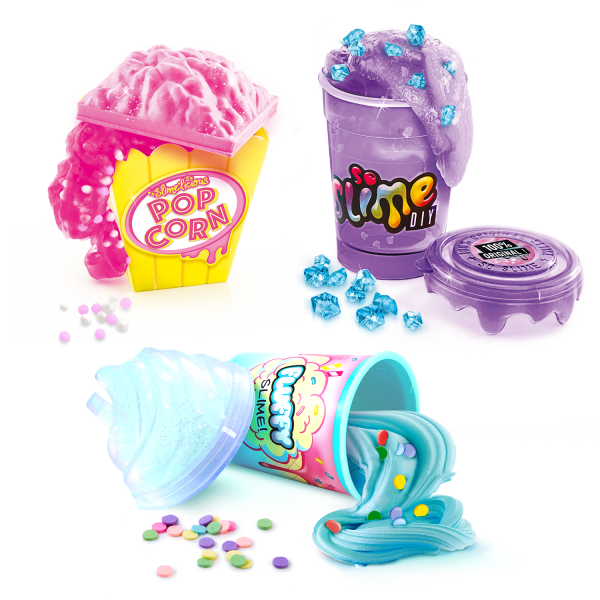 Slimelicious Slime Shaker Üçlü Slime Şişeleri