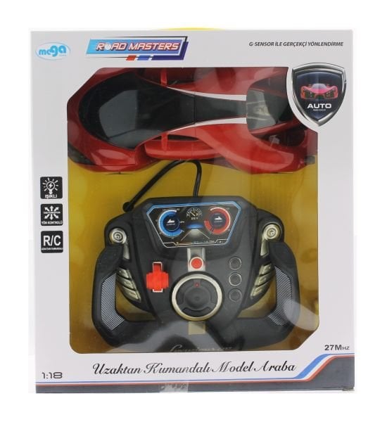 1:18 Uzaktan Kumandalı Fantastik Seri B Şarjlı Direksiyonlu Araba