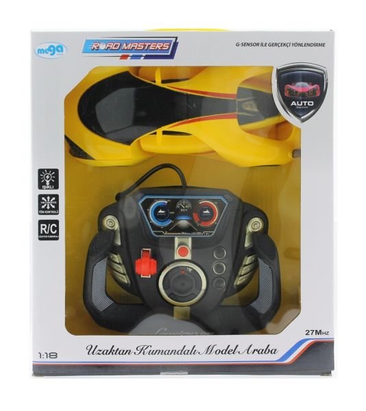 1:18 Uzaktan Kumandalı Fantastik Seri B Şarjlı Direksiyonlu Araba
