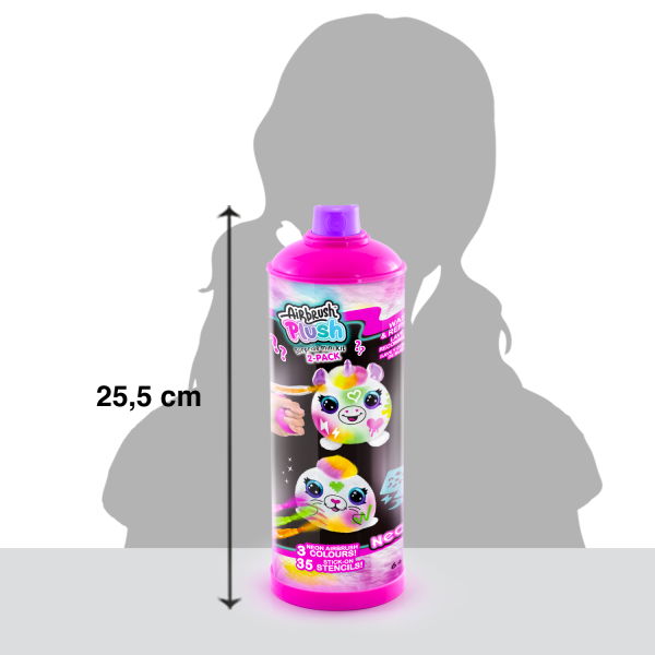 Sürpriz Mini Neon Peluş 2'li Paket