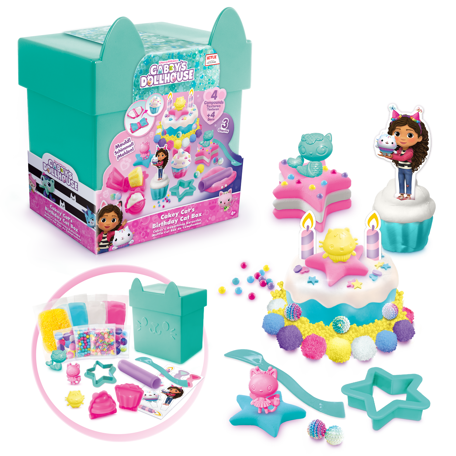 Kedi Doğum Günü Pastası Kutusu