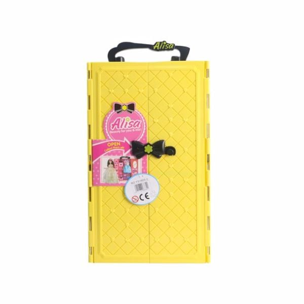 Aksesuarlı Gardırop Güzellik Seti - Sarı