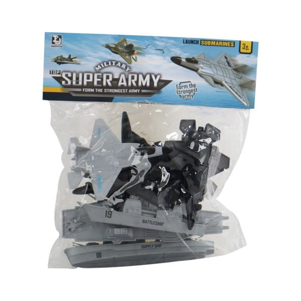 Poşetli Savaş Uçakları Seti