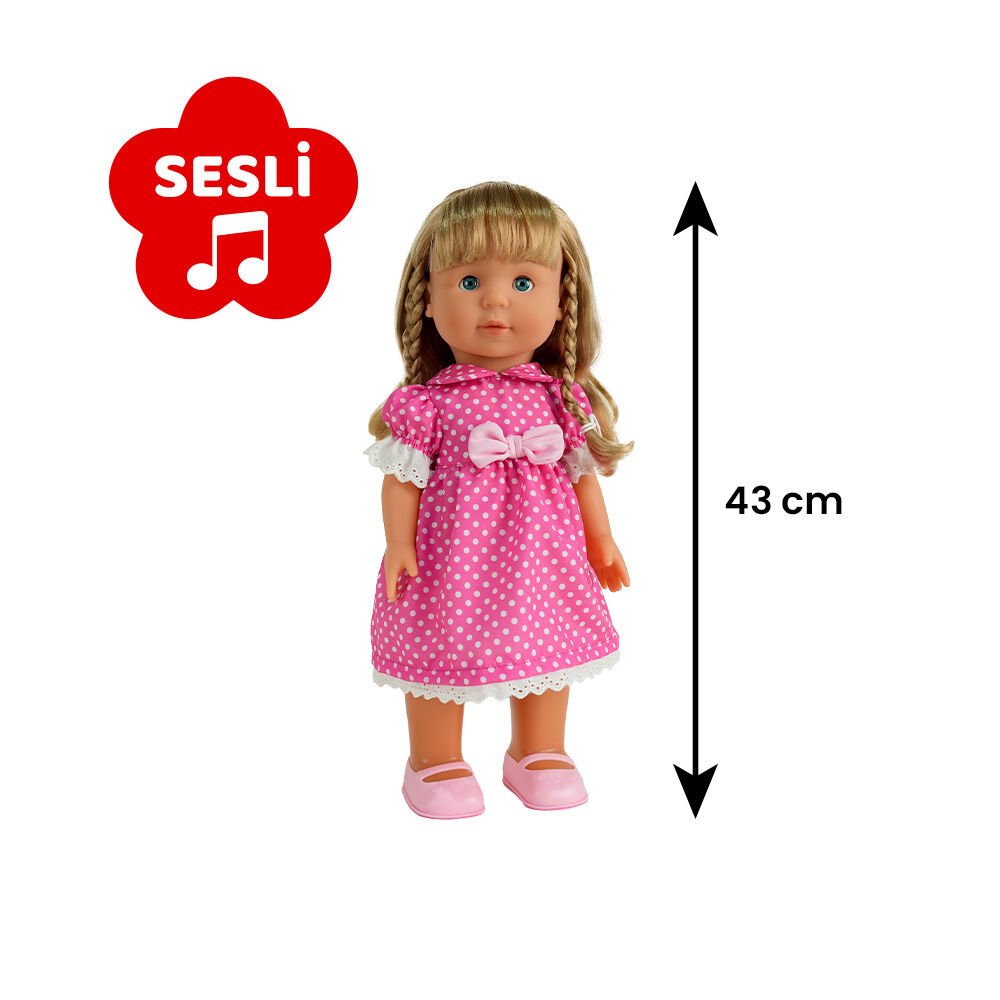 43 cm City Girl Şarkı Söyleyen ve Yürüyen Bebek