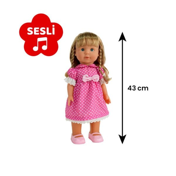 43 cm City Girl Şarkı Söyleyen ve Yürüyen Bebek